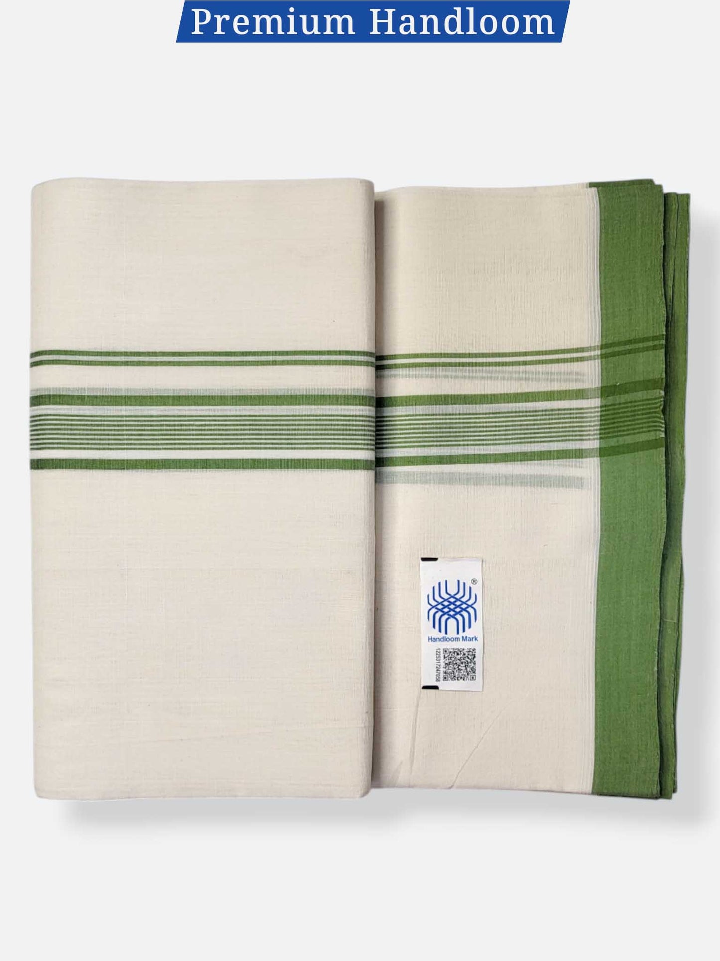 Kerala Premium Balaramapuram Handloom Dhoti/Mundu for Men