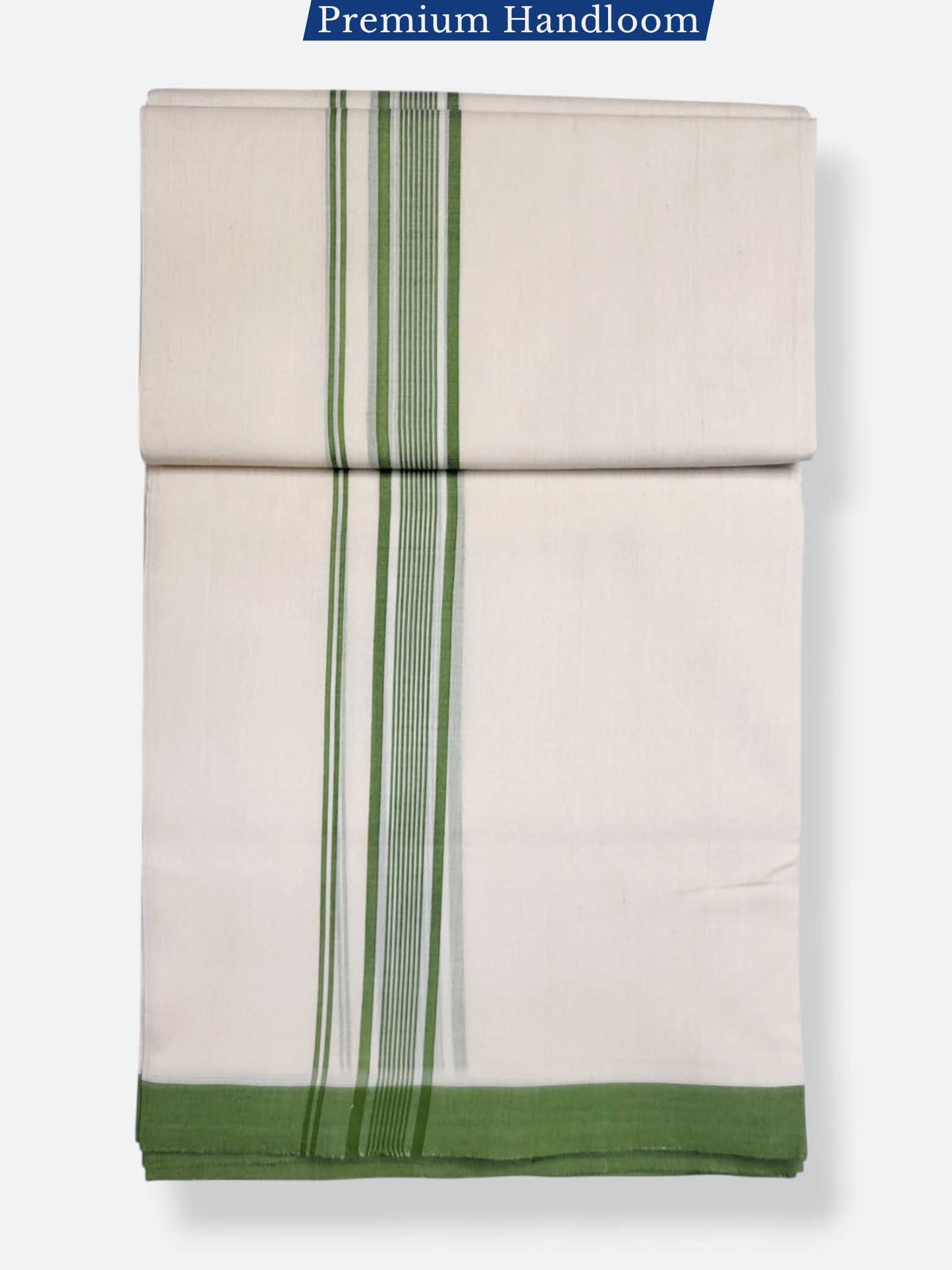 Kerala Premium Balaramapuram Handloom Dhoti/Mundu for Men