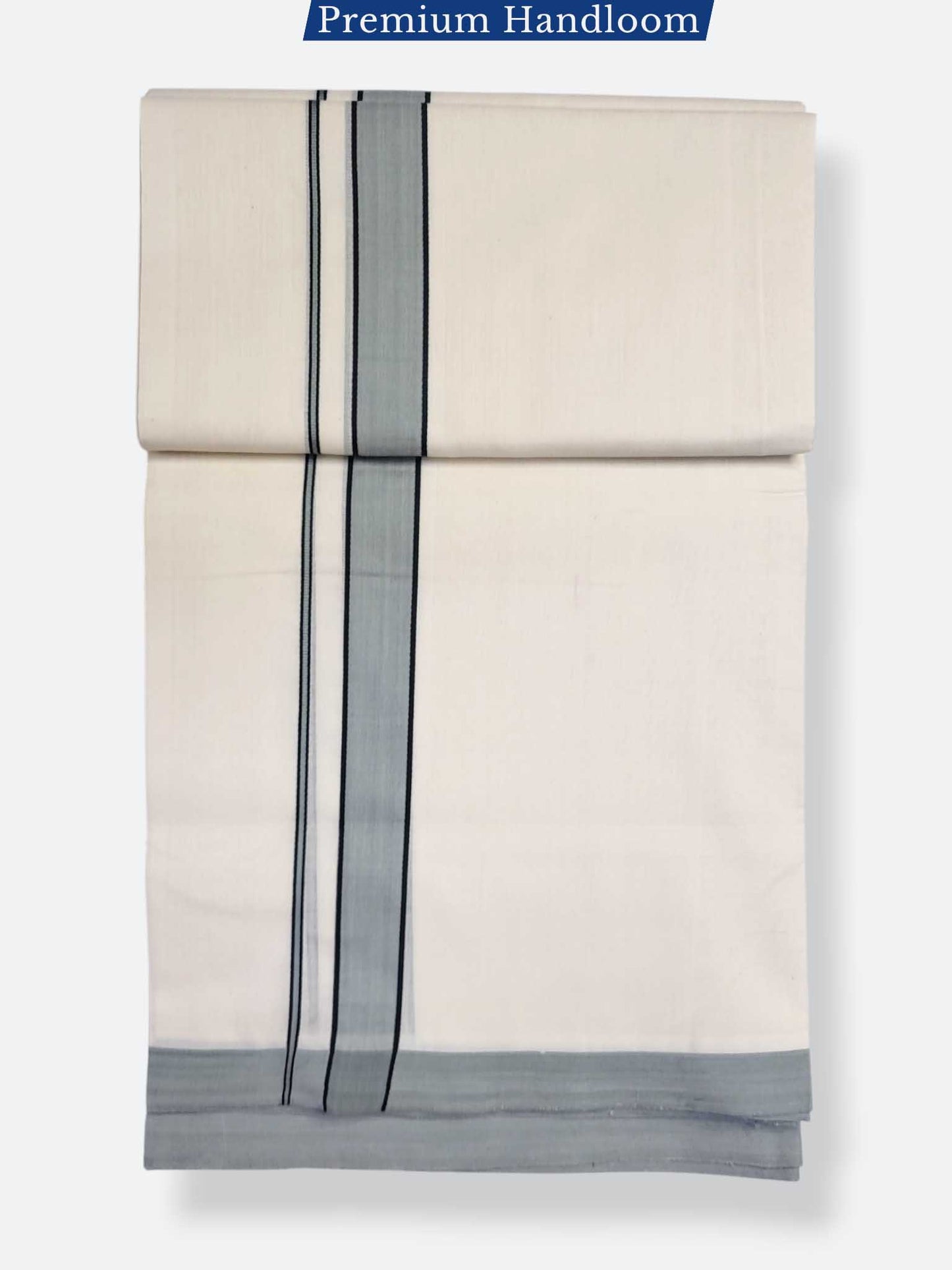 Kerala Premium Balaramapuram Handloom Dhoti/Mundu for Men