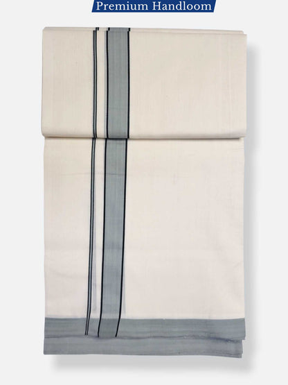 Kerala Premium Balaramapuram Handloom Dhoti/Mundu for Men
