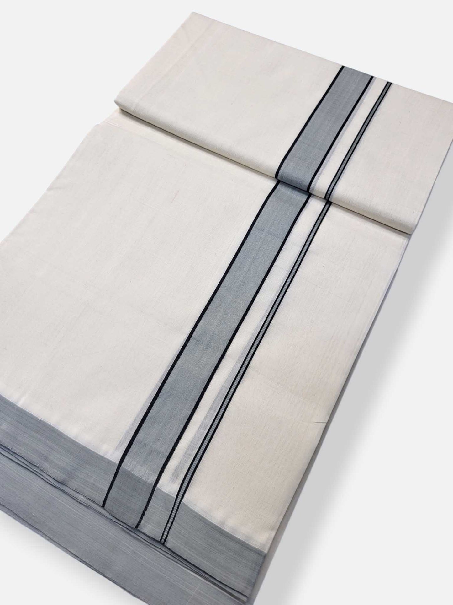 Kerala Premium Balaramapuram Handloom Dhoti/Mundu for Men