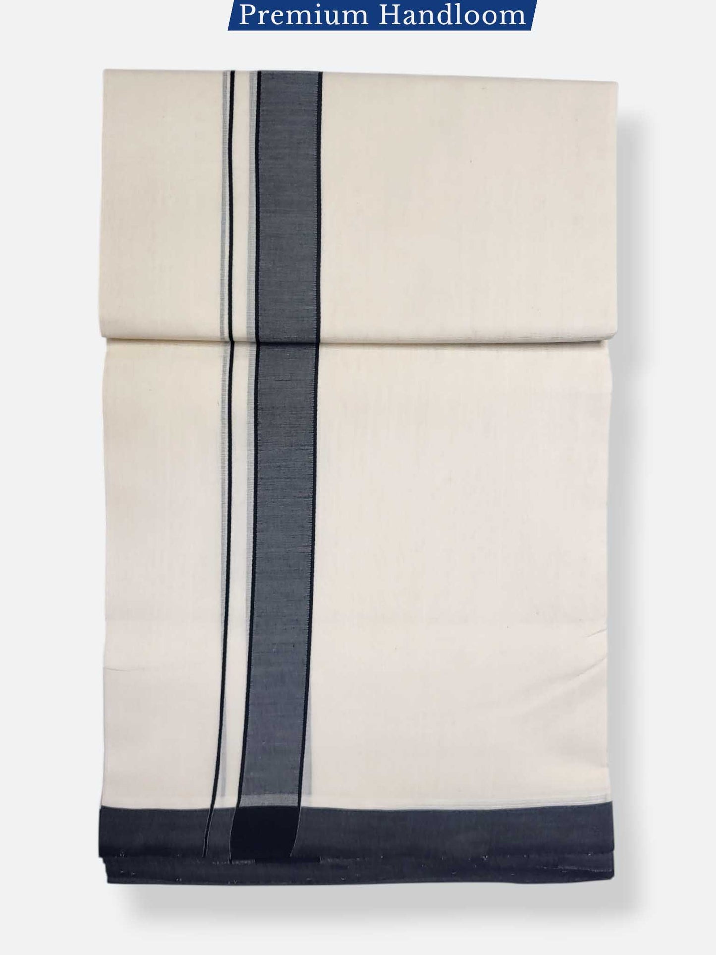 Kerala Premium Balaramapuram Handloom Dhoti/Mundu for Men