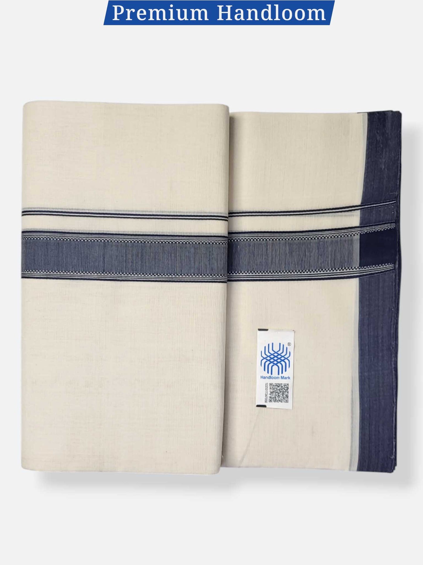 Kerala Premium Balaramapuram Handloom Dhoti/Mundu for Men