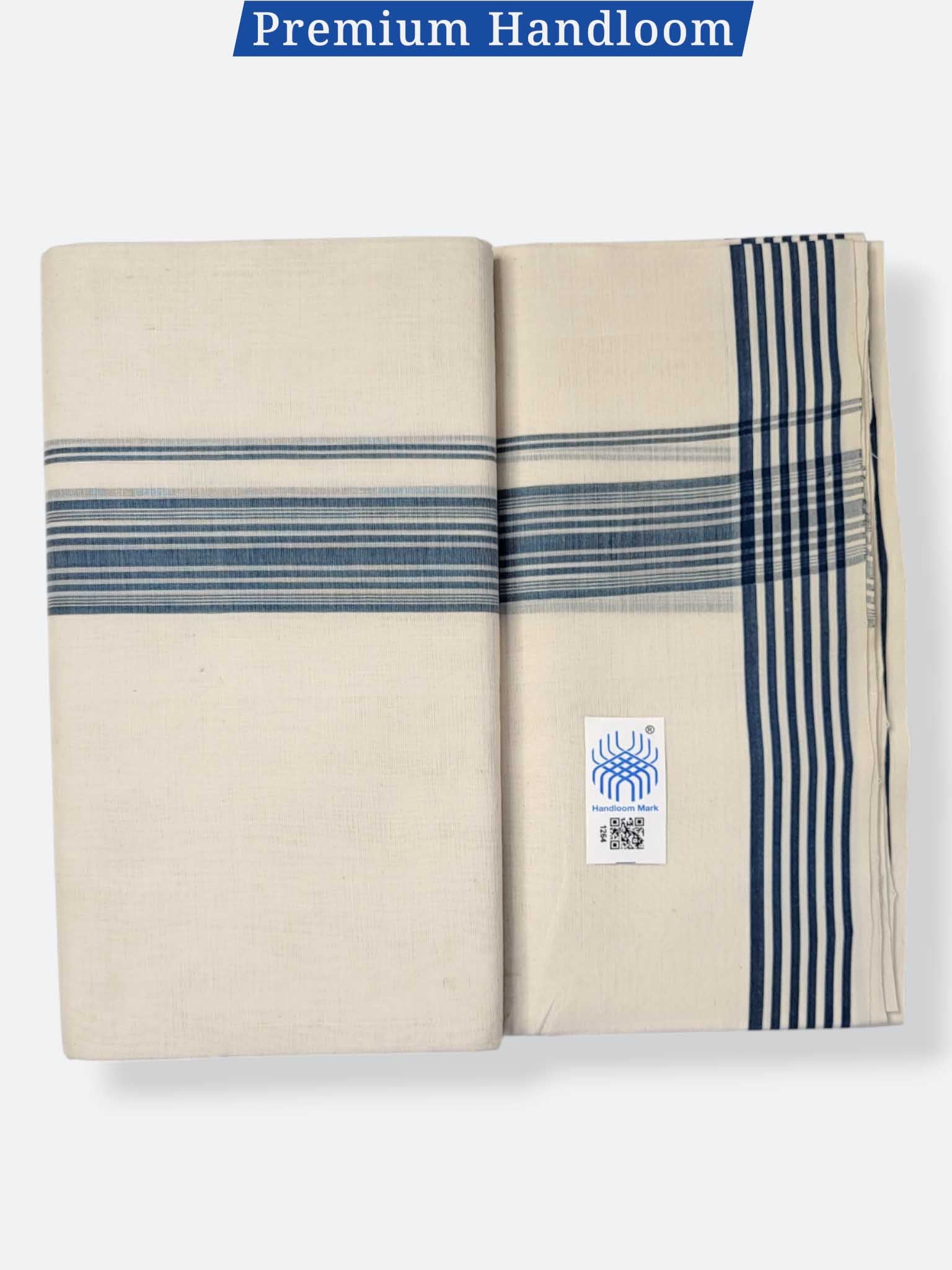Kerala Premium Balaramapuram Handloom Dhoti/Mundu for Men