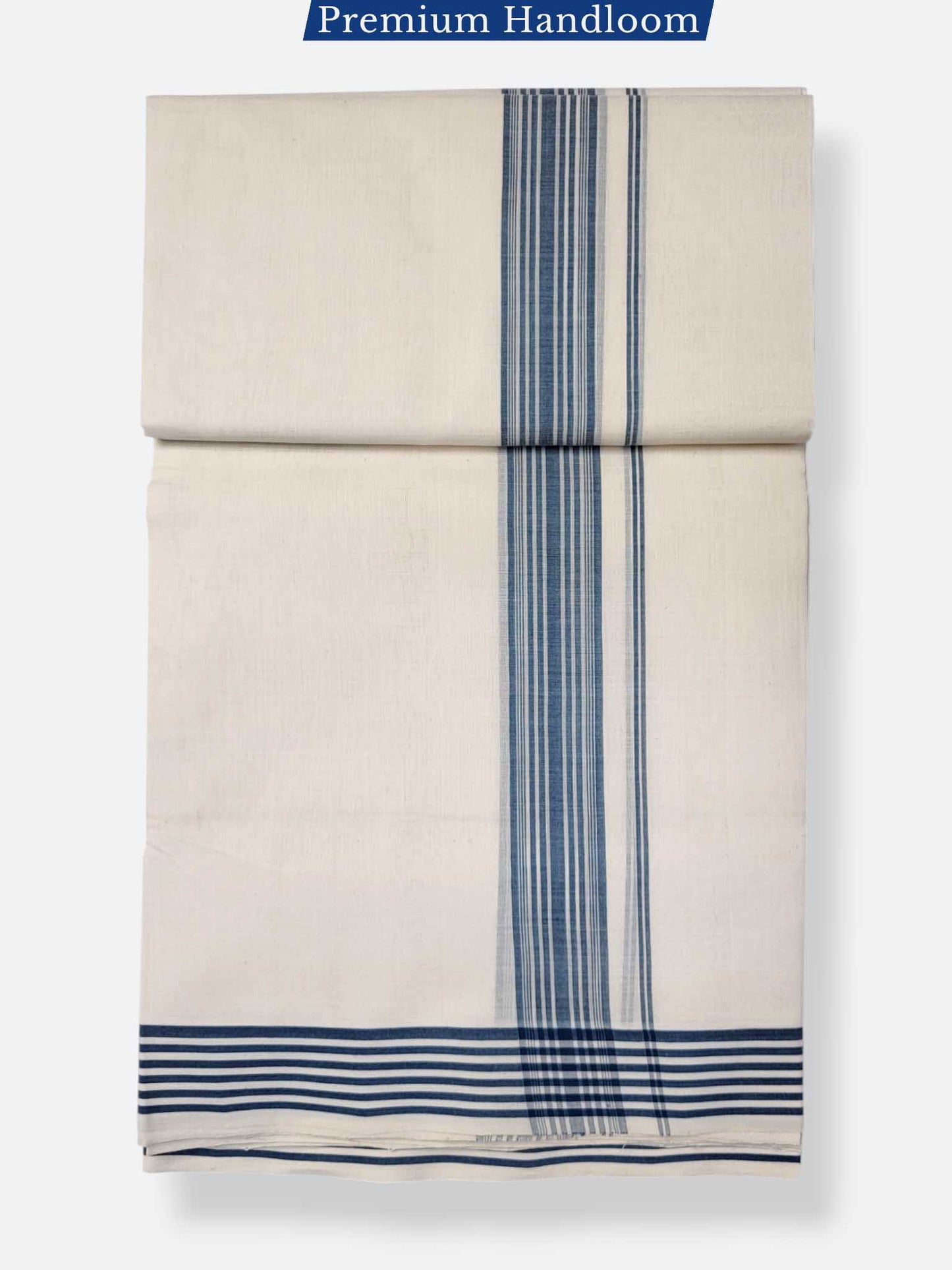 Kerala Premium Balaramapuram Handloom Dhoti/Mundu for Men
