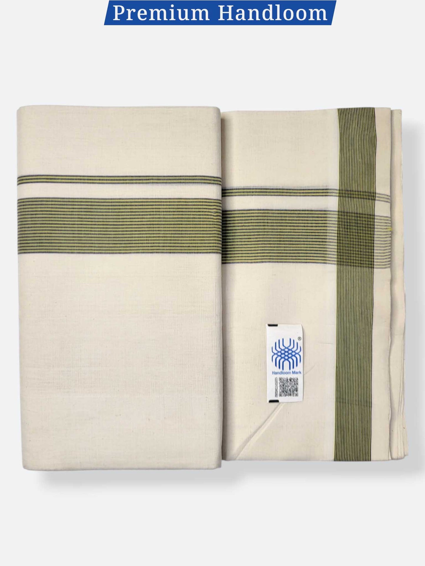 Kerala Premium Balaramapuram Handloom Dhoti/Mundu for Men