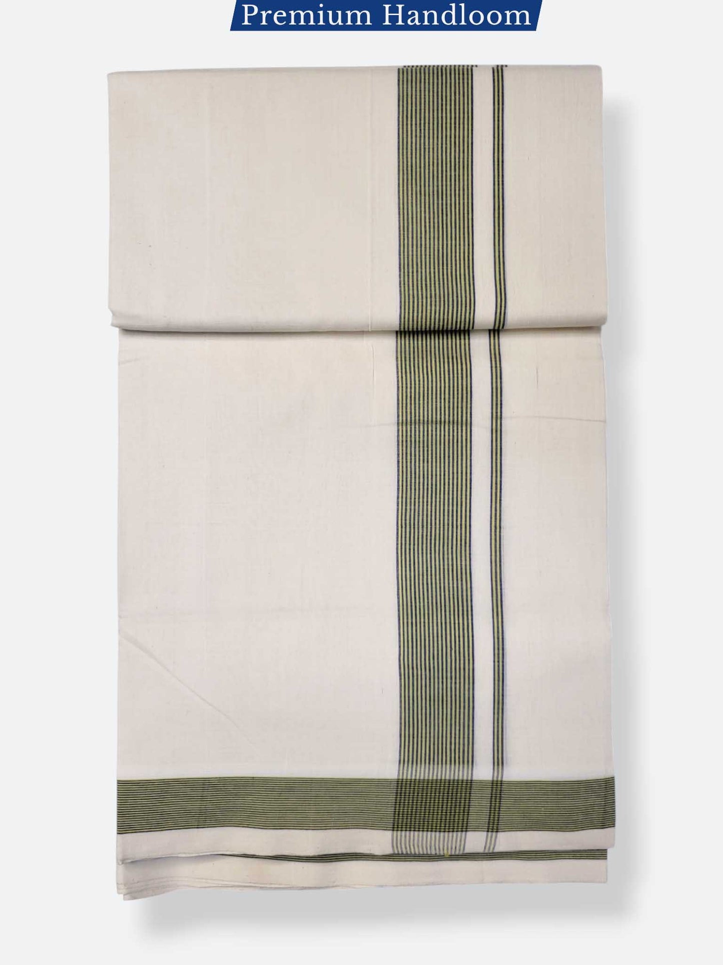 Kerala Premium Balaramapuram Handloom Dhoti/Mundu for Men
