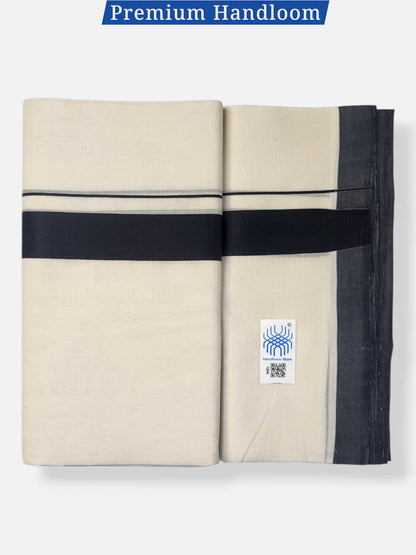 Kerala Premium Balaramapuram Handloom Dhoti/Mundu for Men