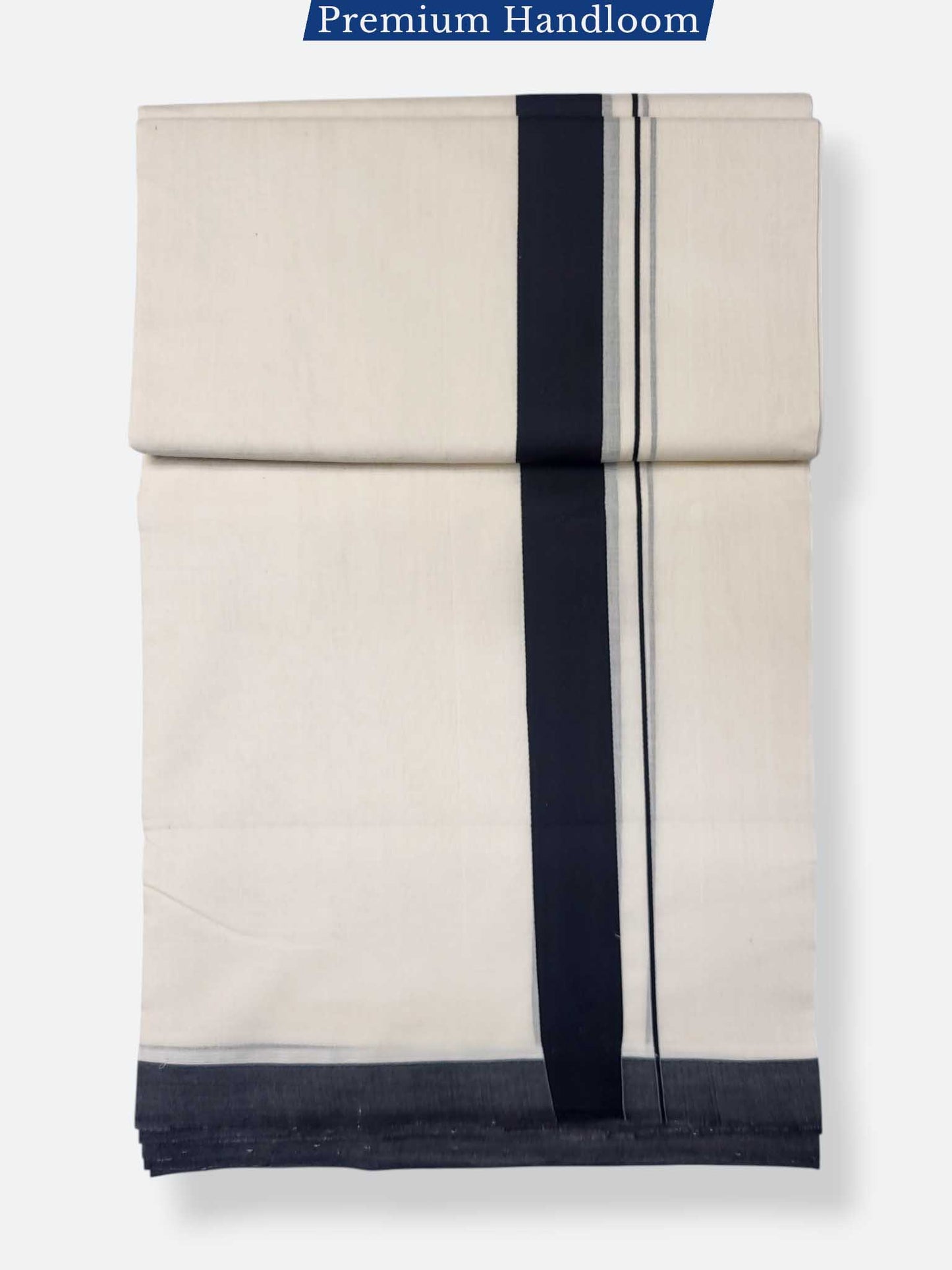 Kerala Premium Balaramapuram Handloom Dhoti/Mundu for Men