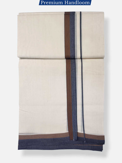 Kerala Premium Balaramapuram Handloom Dhoti/Mundu for Men