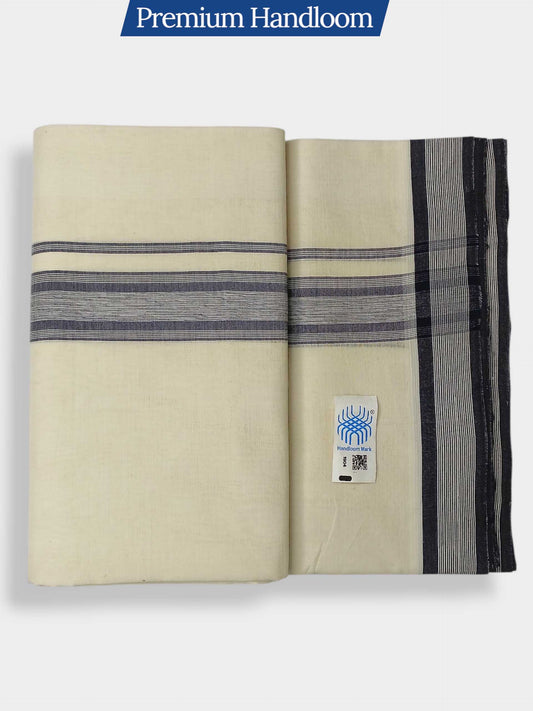 Kerala Premium Balaramapuram Handloom Dhoti/Mundu for Men