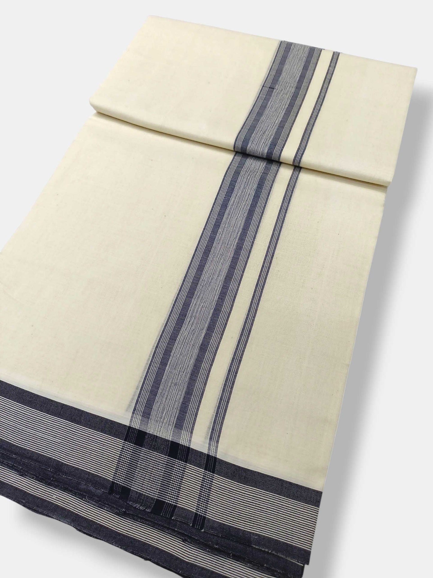 Kerala Premium Balaramapuram Handloom Dhoti/Mundu for Men