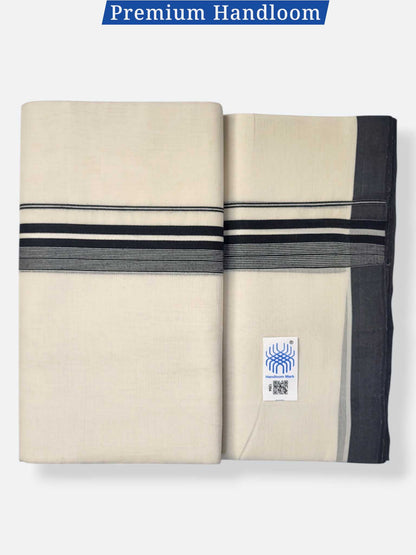 Kerala Premium Balaramapuram Handloom Dhoti/Mundu for Men