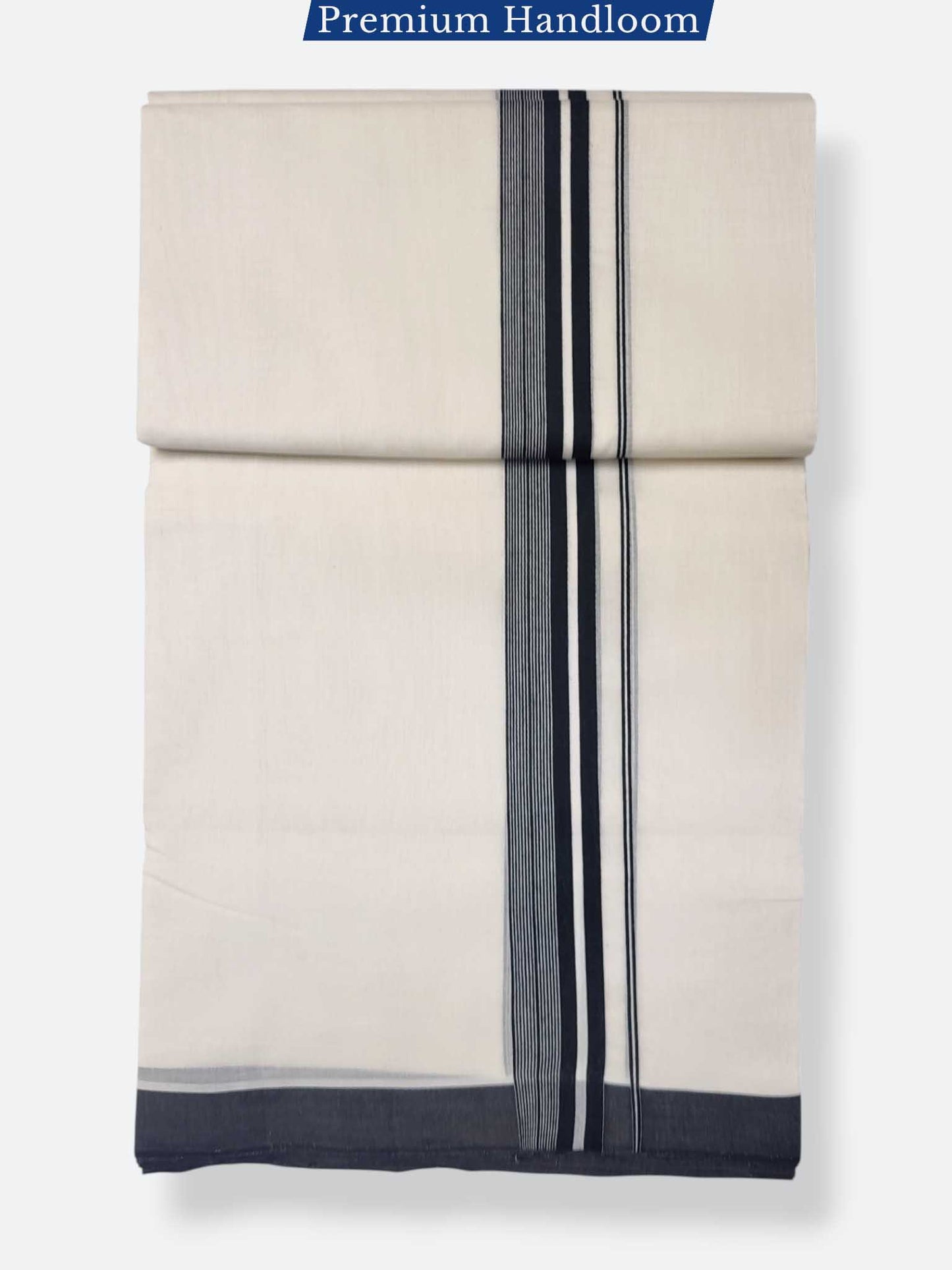 Kerala Premium Balaramapuram Handloom Dhoti/Mundu for Men