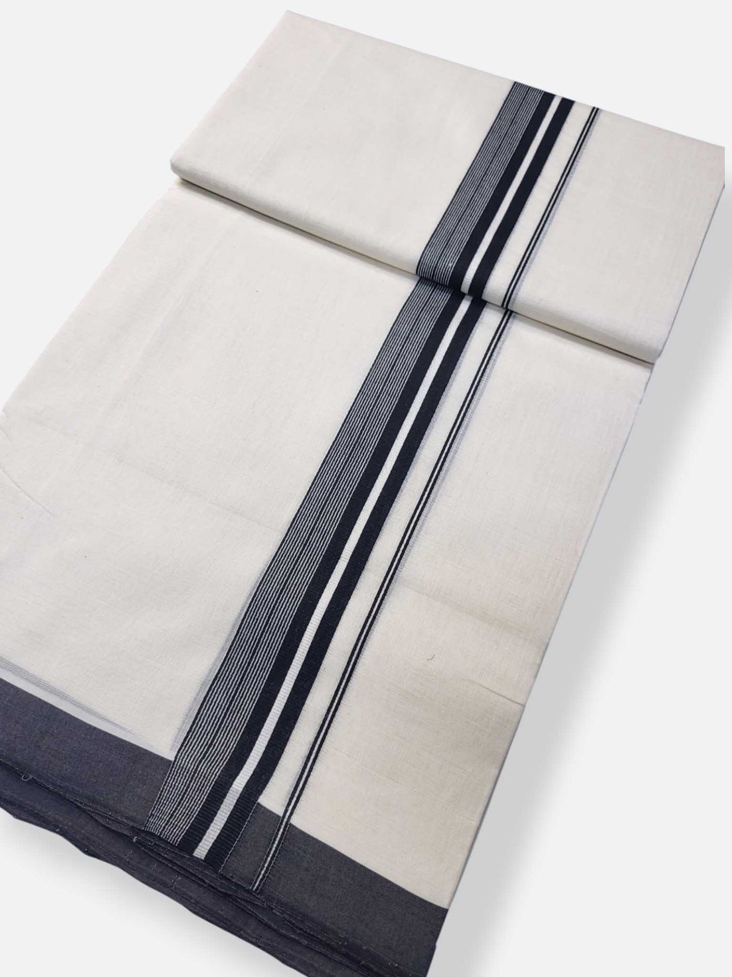 Kerala Premium Balaramapuram Handloom Dhoti/Mundu for Men