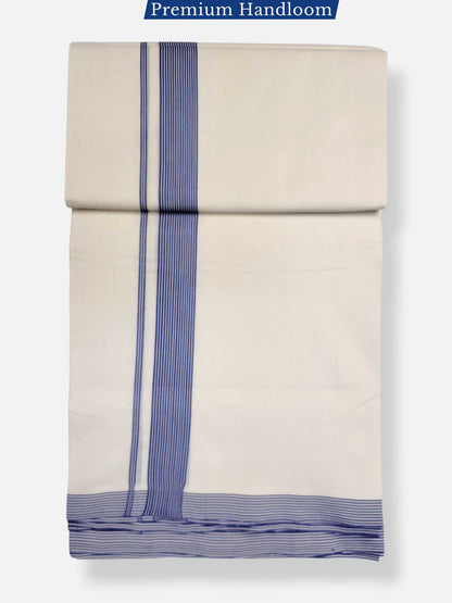 Kerala Premium Balaramapuram Handloom Dhoti/Mundu for Men