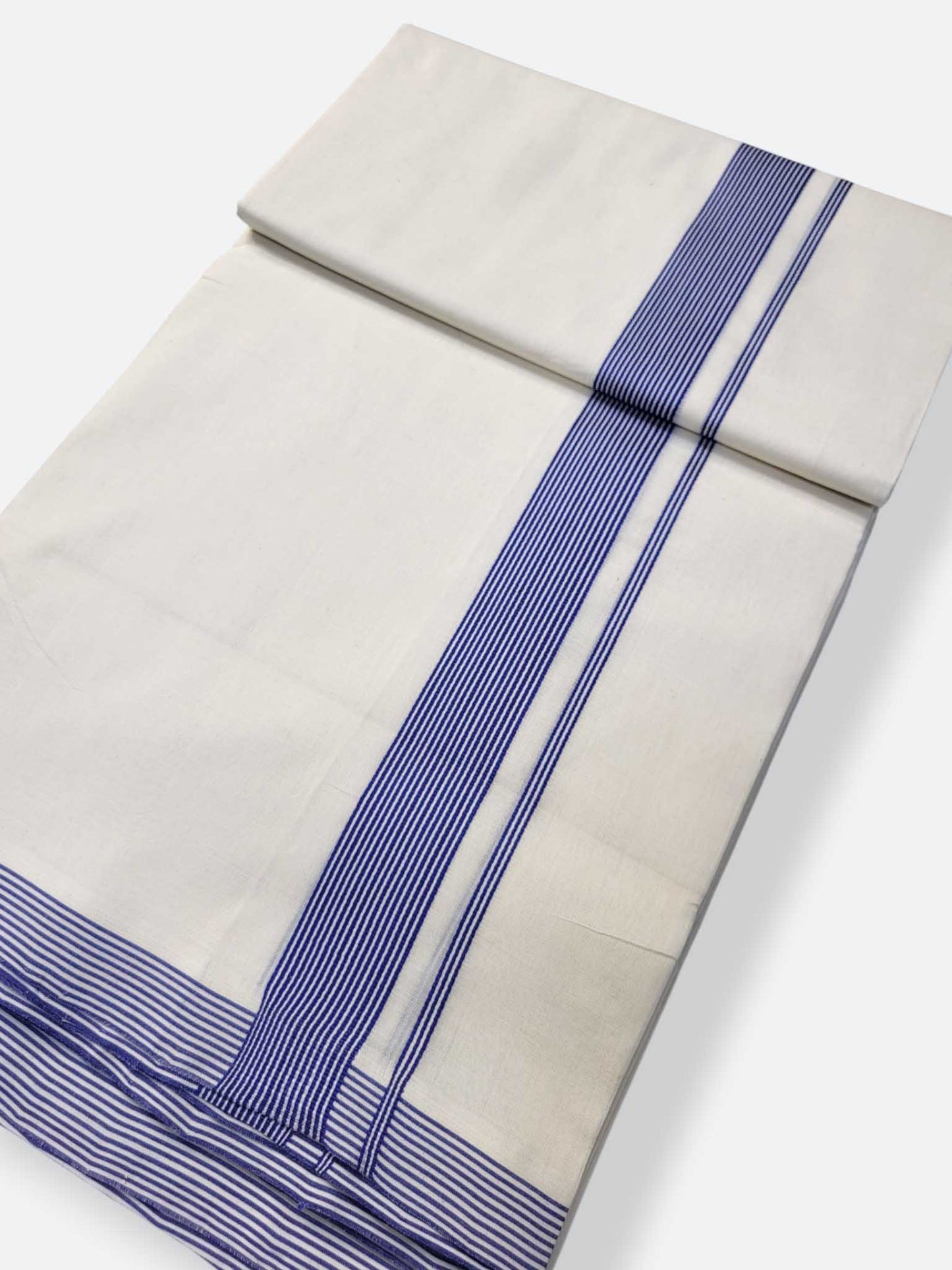Kerala Premium Balaramapuram Handloom Dhoti/Mundu for Men