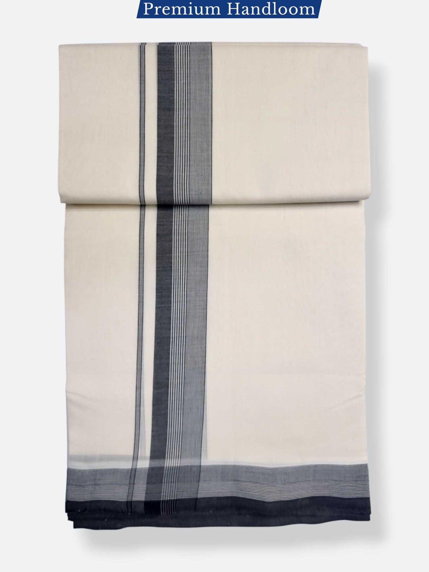 Kerala Premium Balaramapuram Handloom Dhoti/Mundu for Men