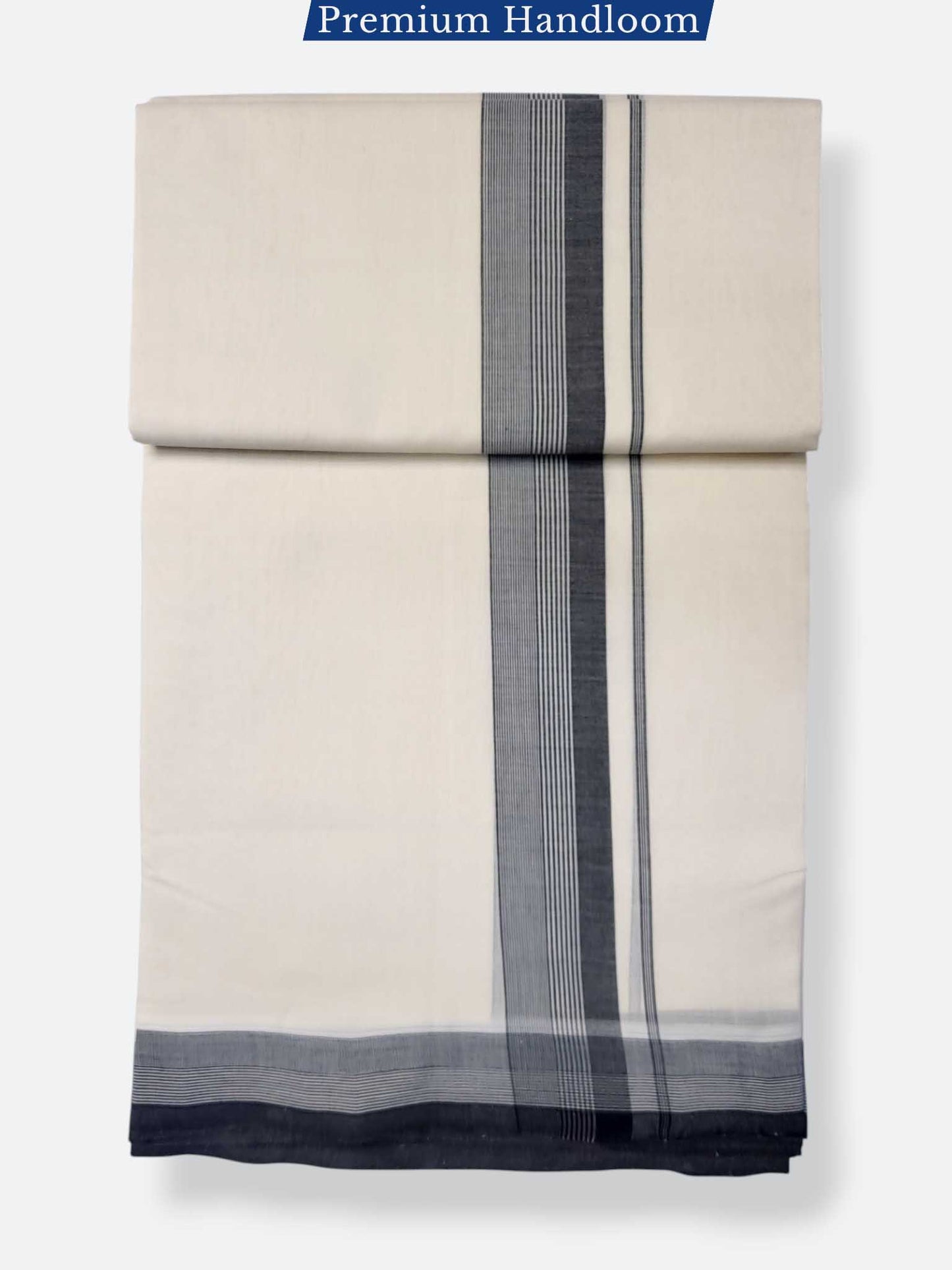 Kerala Premium Balaramapuram Handloom Dhoti/Mundu for Men