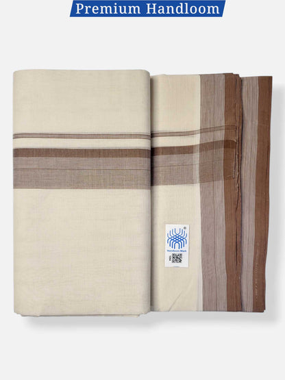 Kerala Premium Balaramapuram Handloom Dhoti/Mundu for Men