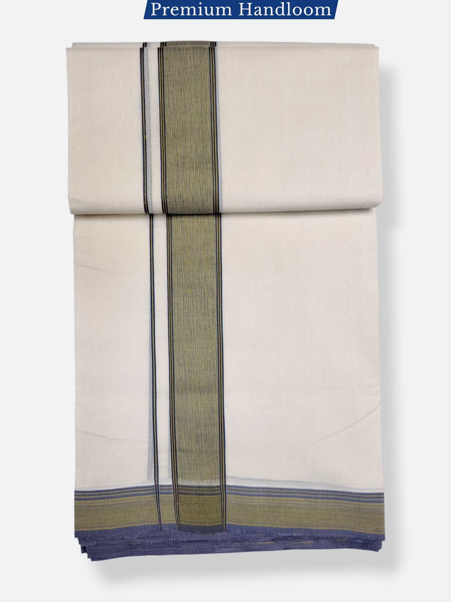 Kerala Premium Balaramapuram Handloom Dhoti/Mundu for Men