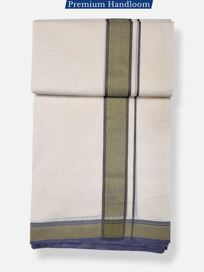 Kerala Premium Balaramapuram Handloom Dhoti/Mundu for Men