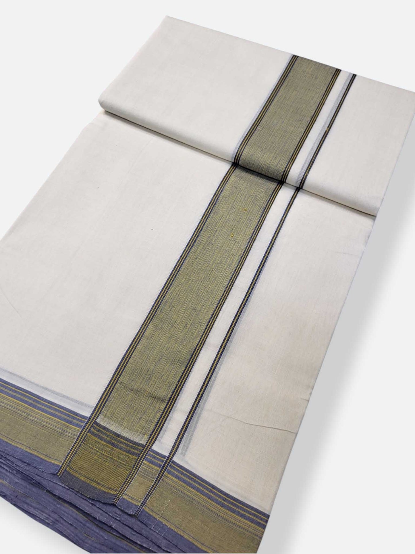 Kerala Premium Balaramapuram Handloom Dhoti/Mundu for Men