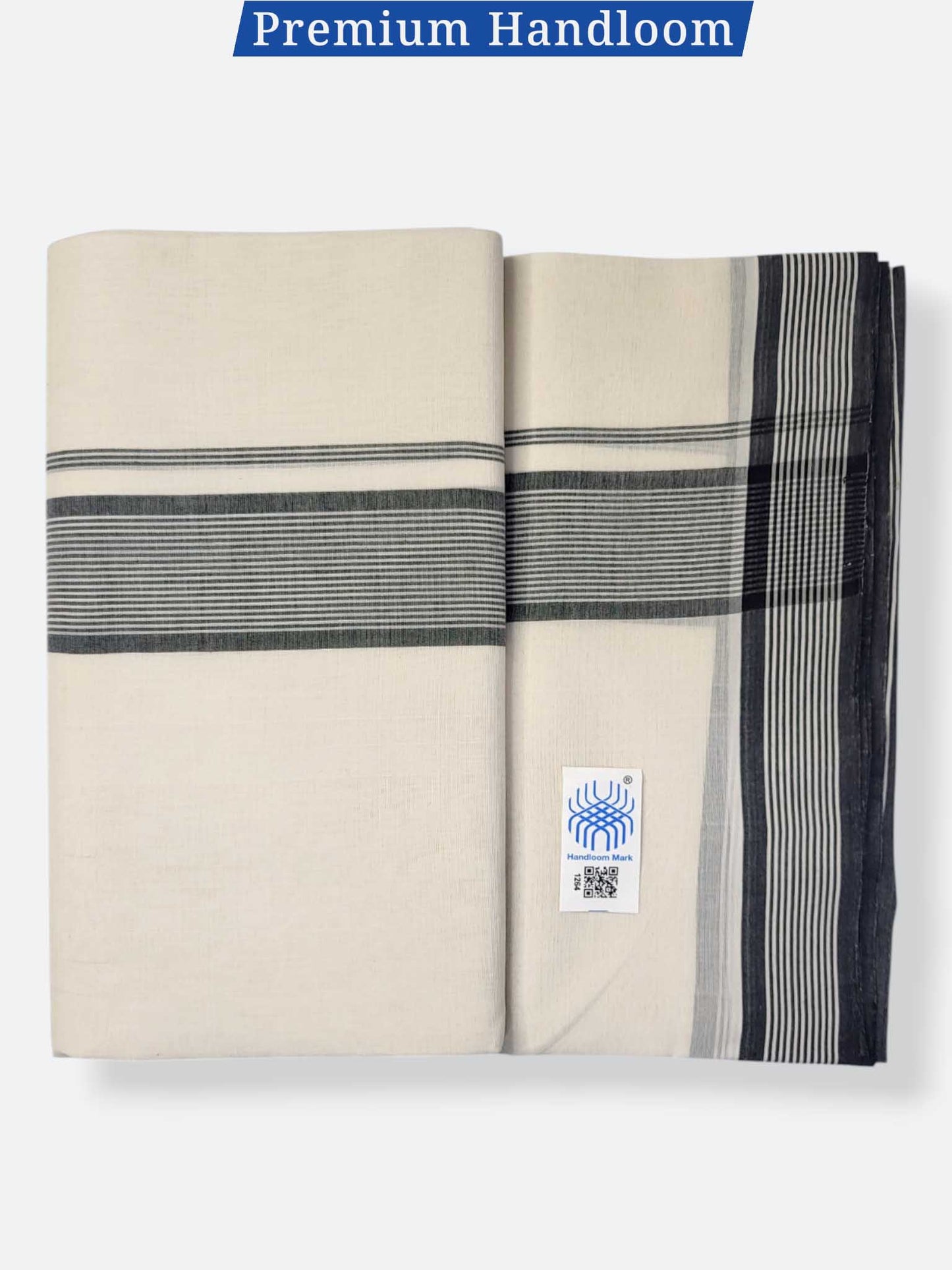 Kerala Premium Balaramapuram Handloom Dhoti/Mundu for Men