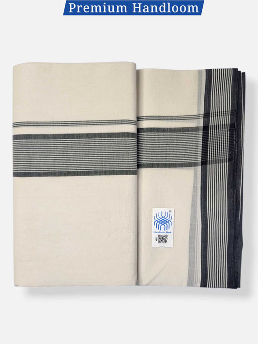 Kerala Premium Balaramapuram Handloom Dhoti/Mundu for Men