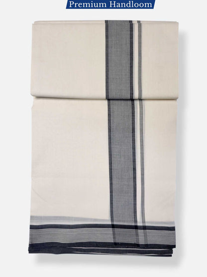 Kerala Premium Balaramapuram Handloom Dhoti/Mundu for Men