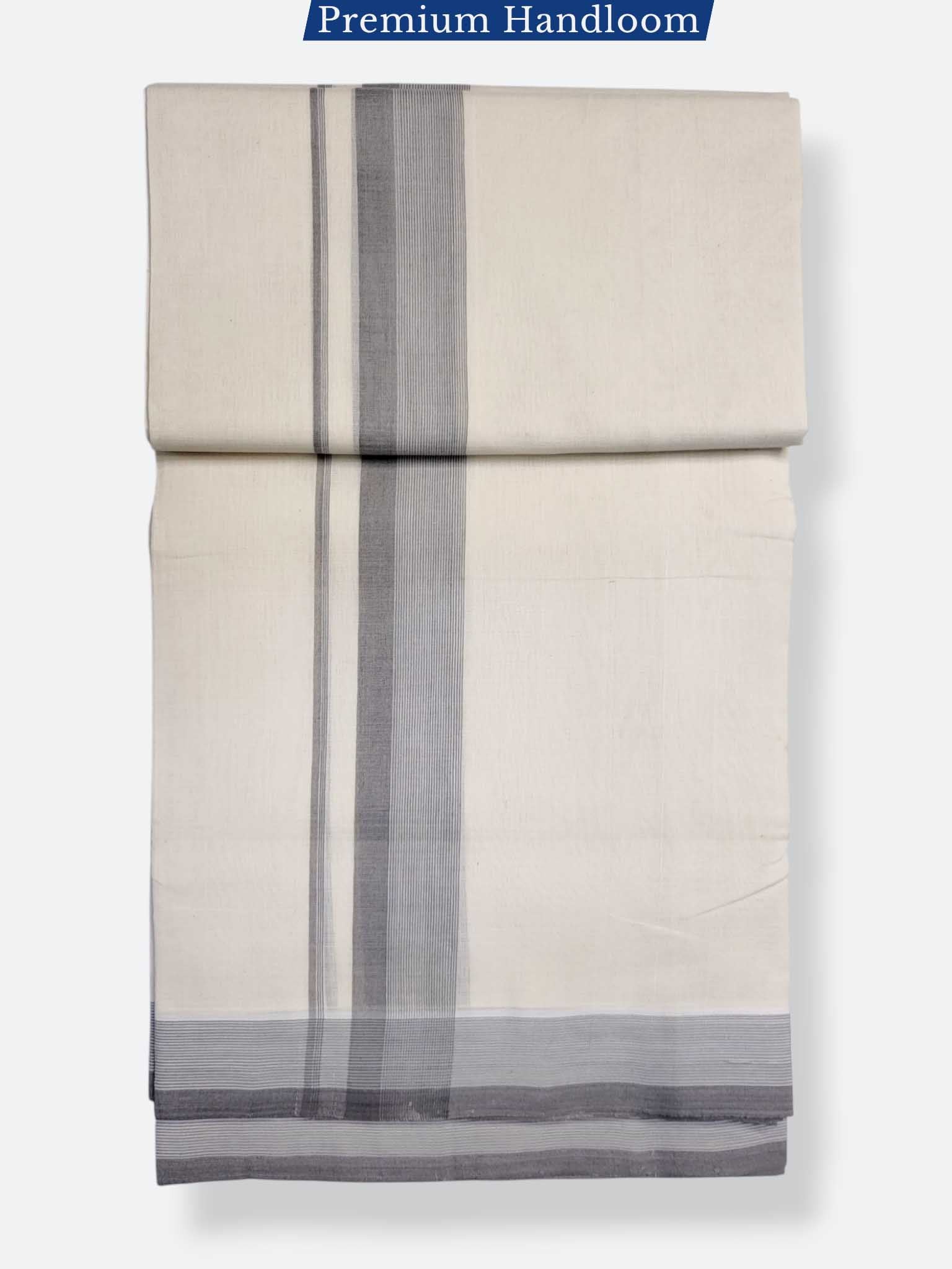 Kerala Premium Balaramapuram Handloom Dhoti/Mundu for Men