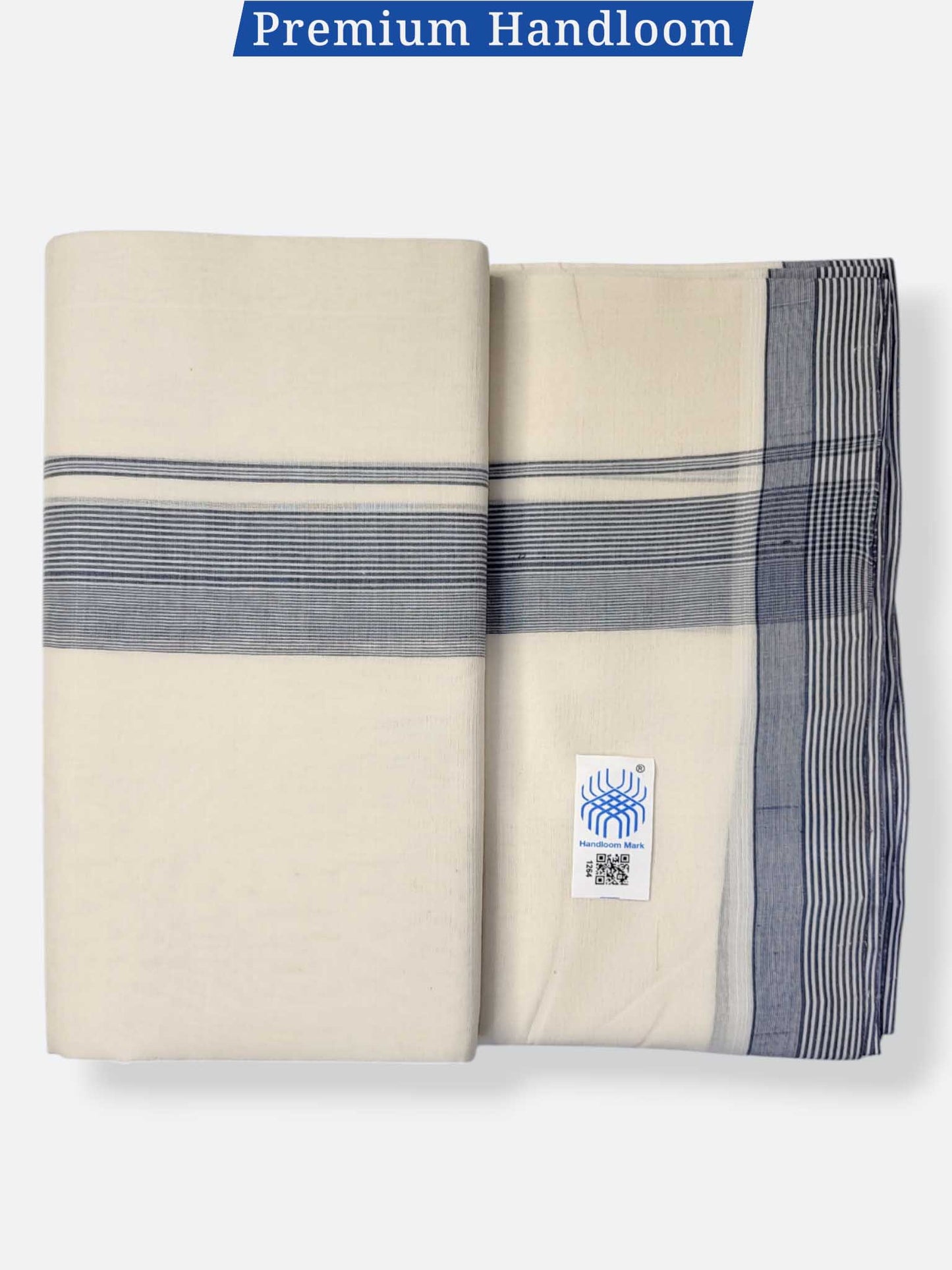 Kerala Premium Balaramapuram Handloom Dhoti/Mundu for Men
