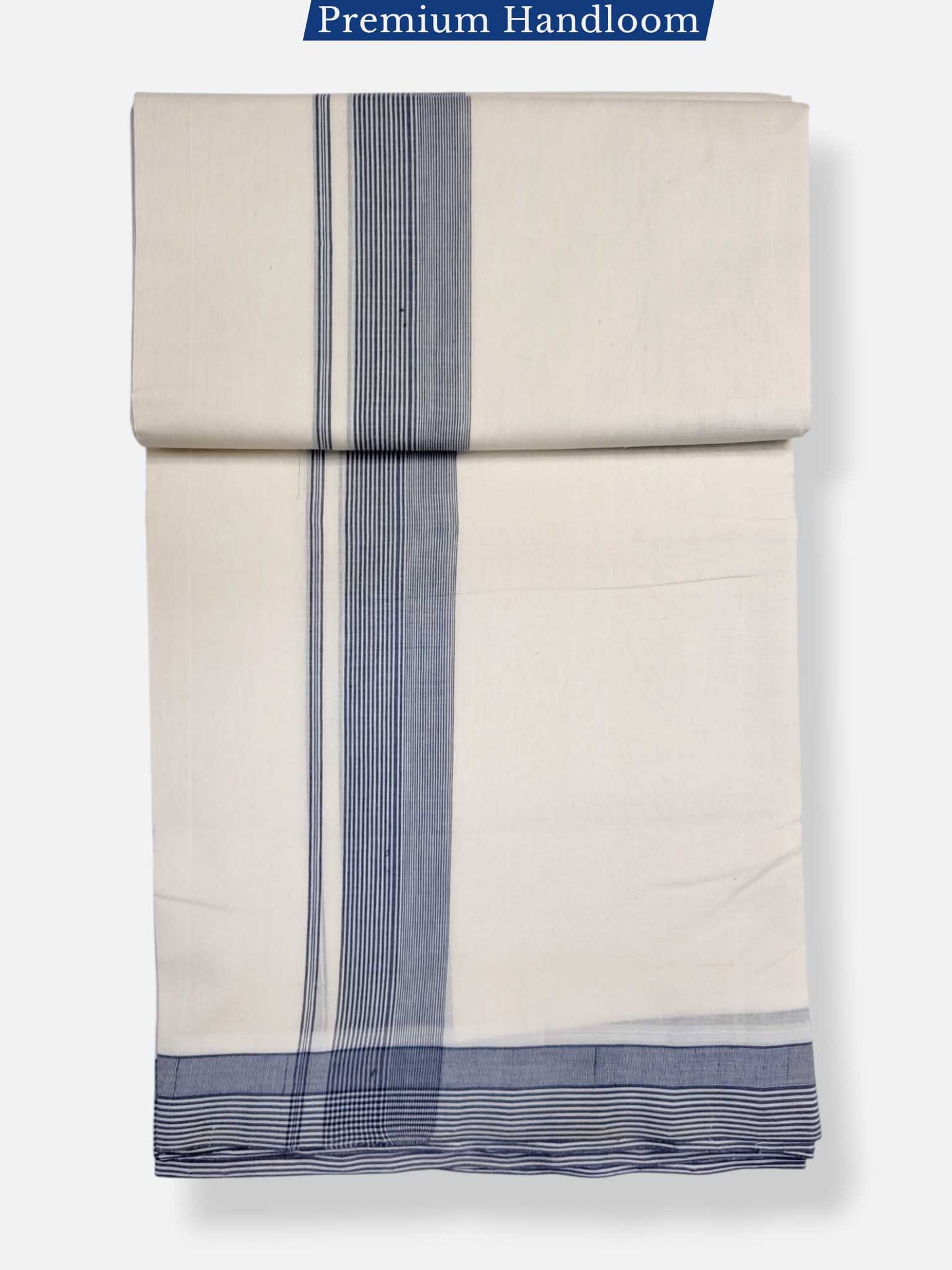 Kerala Premium Balaramapuram Handloom Dhoti/Mundu for Men