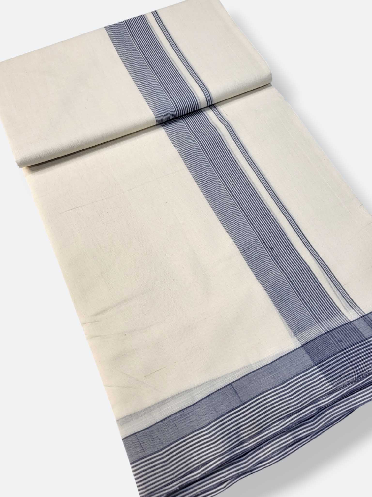 Kerala Premium Balaramapuram Handloom Dhoti/Mundu for Men