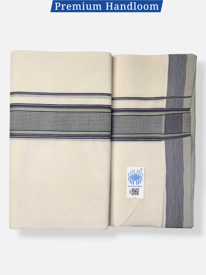 Kerala Premium Balaramapuram Handloom Dhoti/Mundu for Men