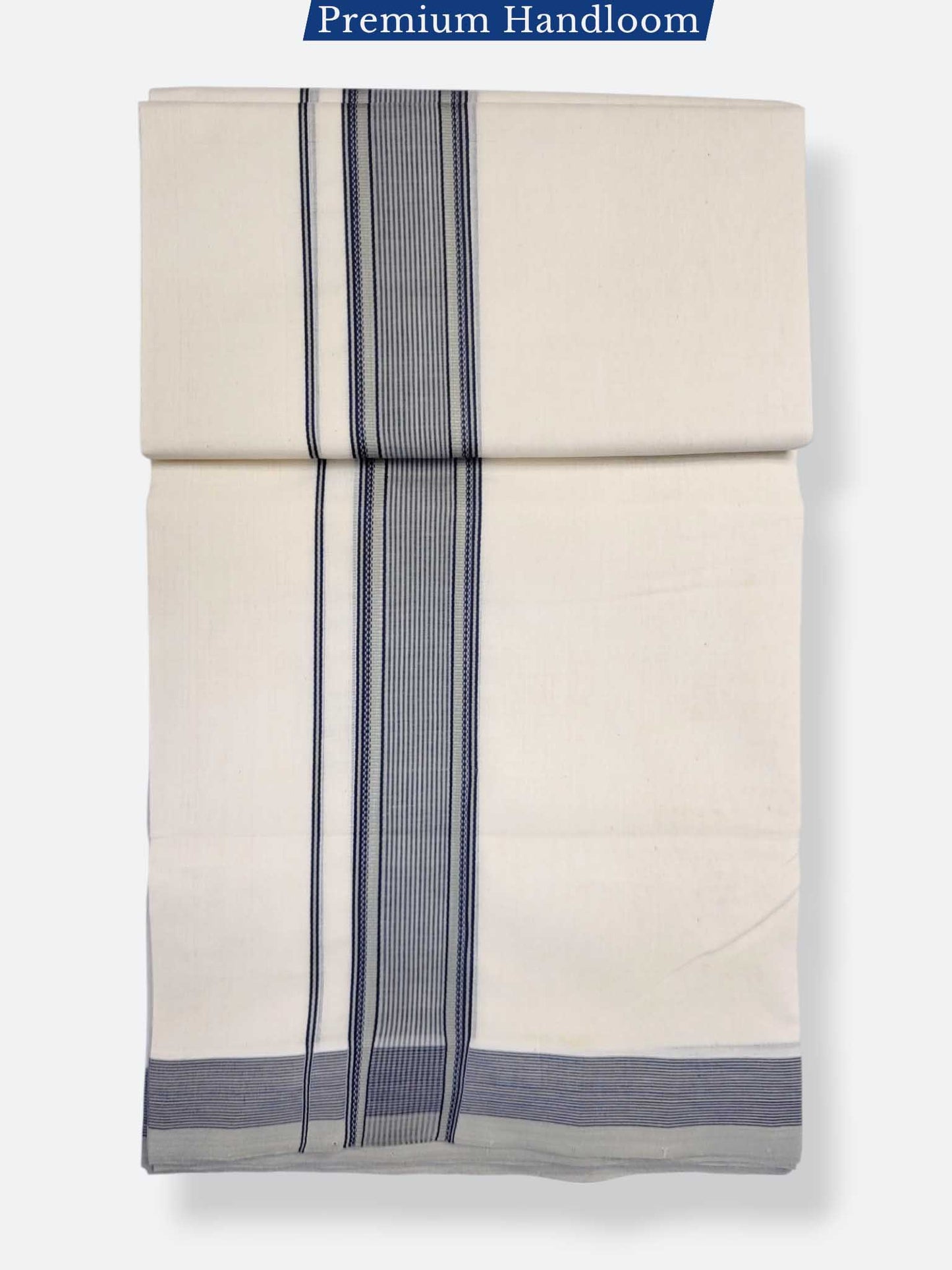 Kerala Premium Balaramapuram Handloom Dhoti/Mundu for Men