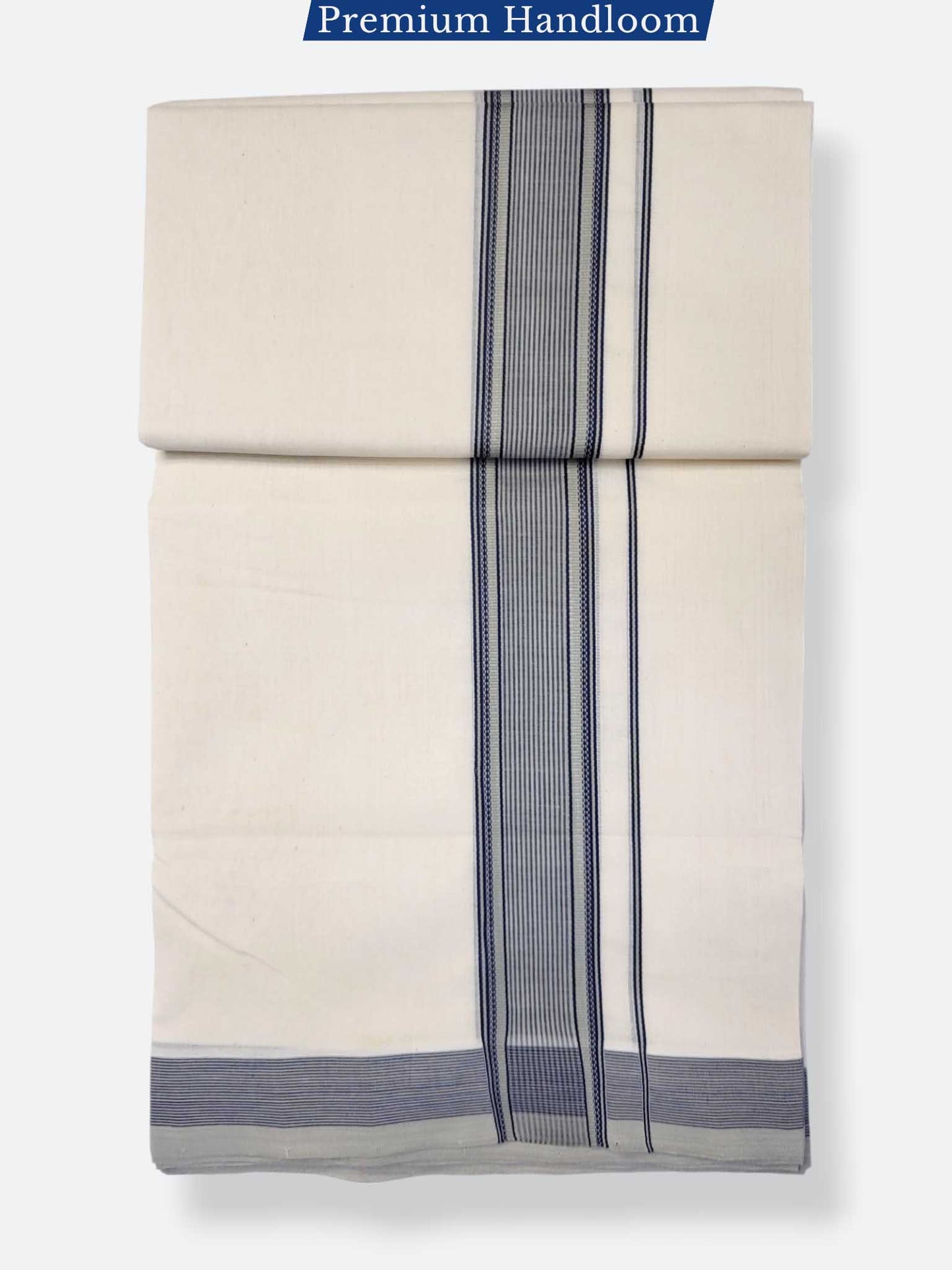 Kerala Premium Balaramapuram Handloom Dhoti/Mundu for Men