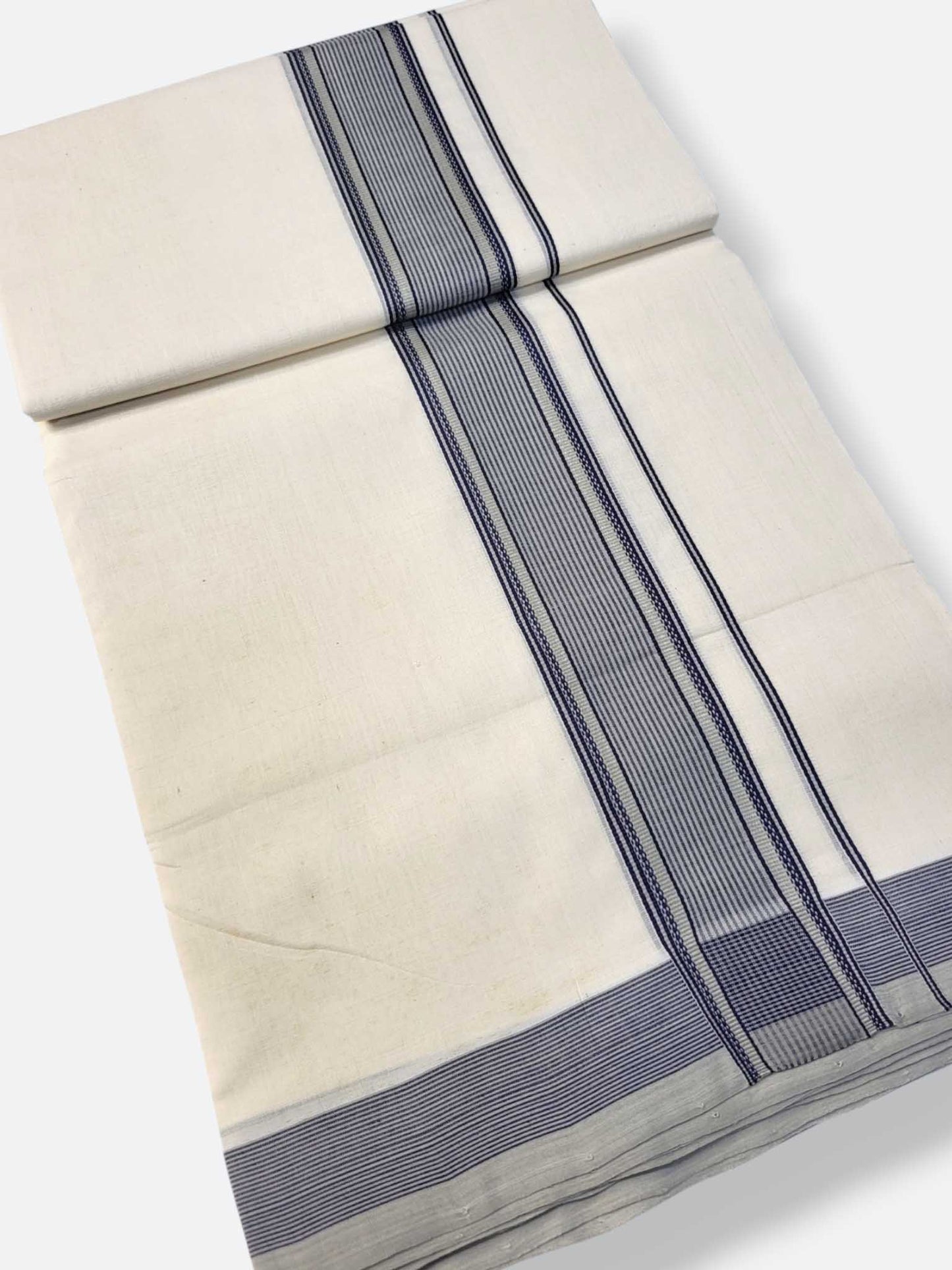 Kerala Premium Balaramapuram Handloom Dhoti/Mundu for Men