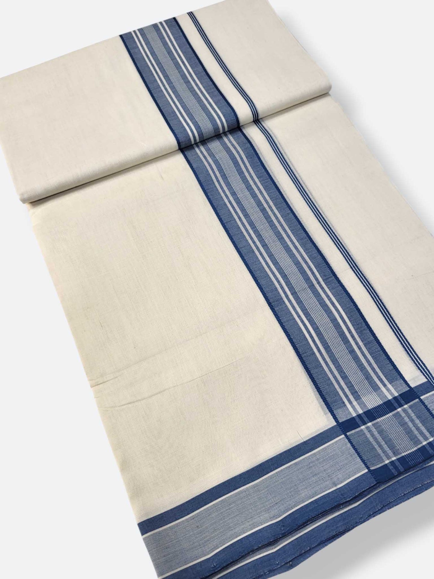 Kerala Premium Balaramapuram Handloom Dhoti/Mundu for Men