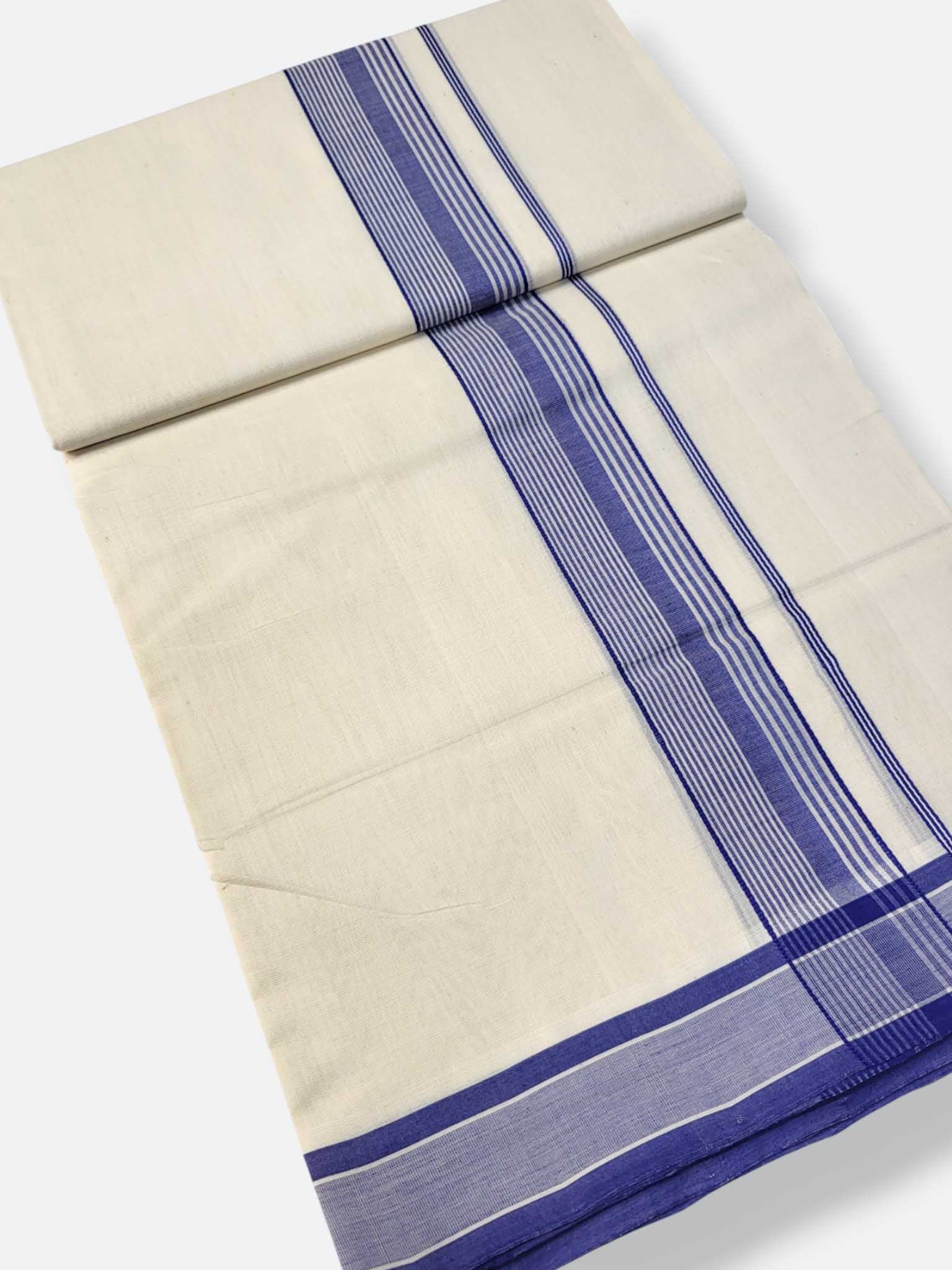 Kerala Premium Balaramapuram Handloom Dhoti/Mundu for Men
