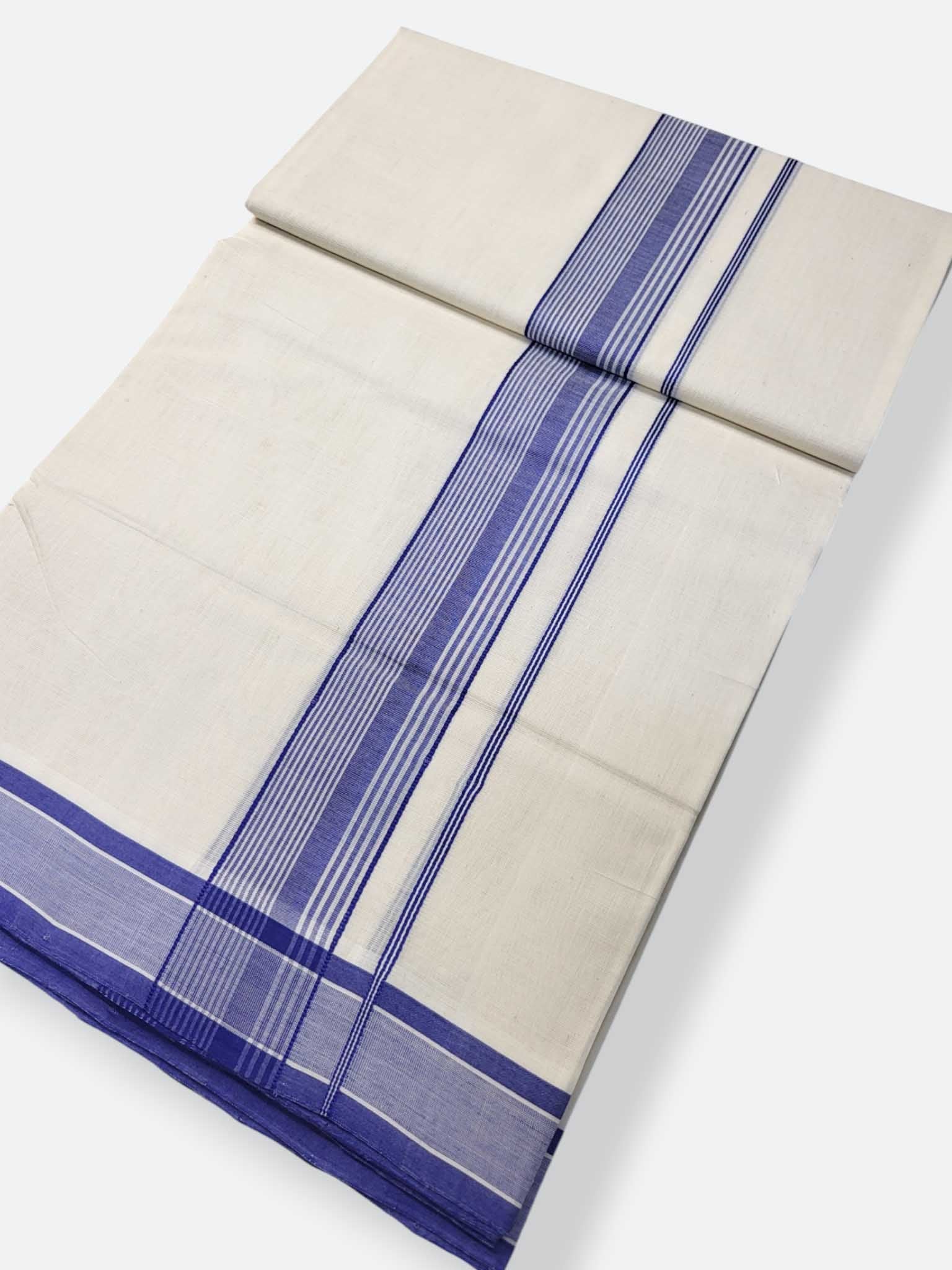 Kerala Premium Balaramapuram Handloom Dhoti/Mundu for Men