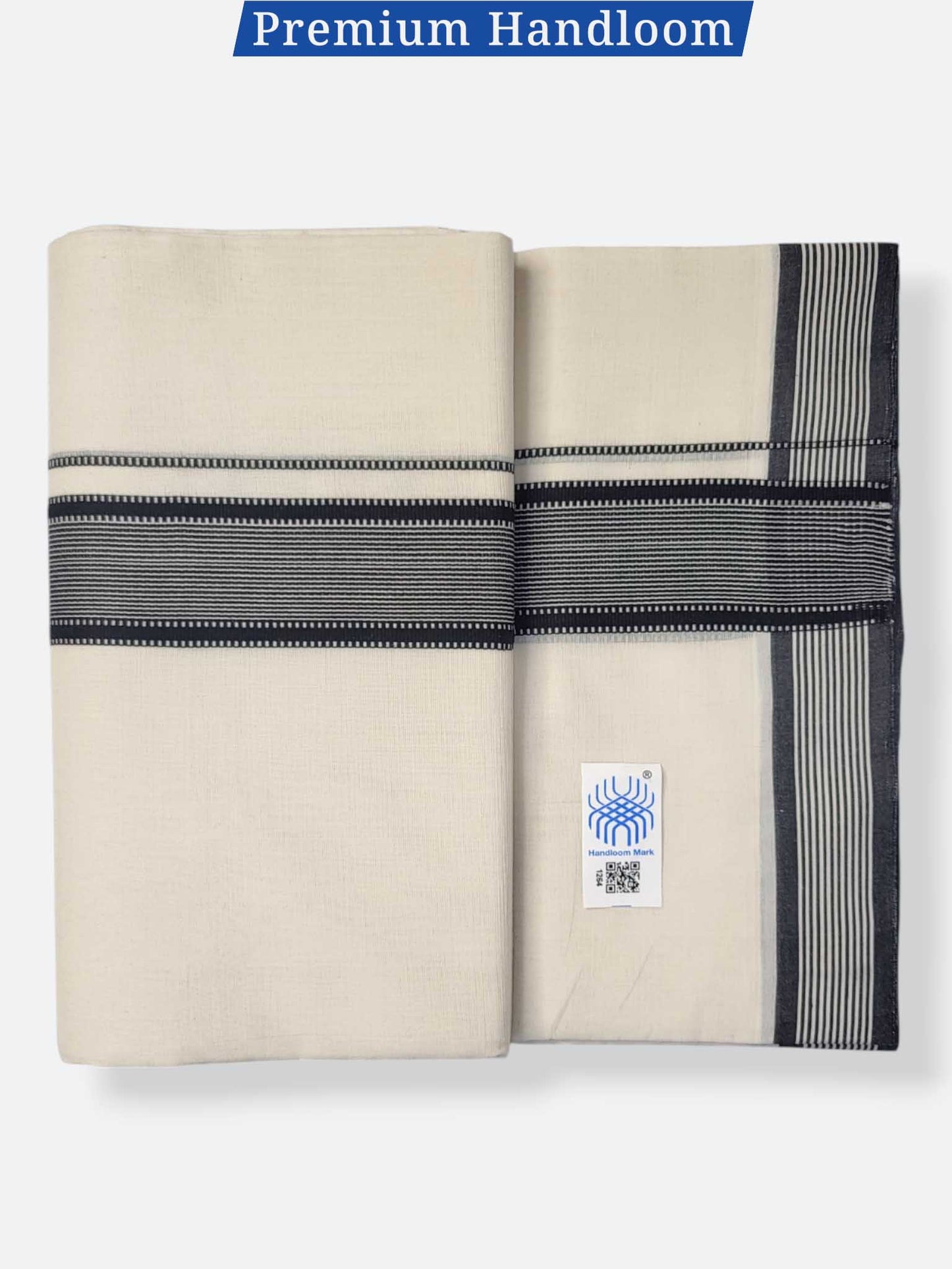 Kerala Premium Balaramapuram Handloom Dhoti/Mundu for Men