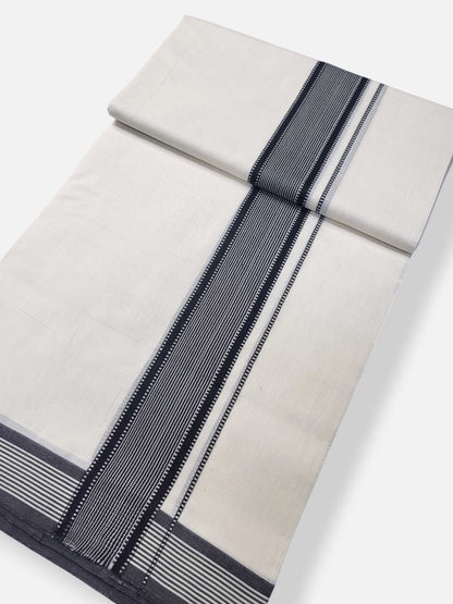 Kerala Premium Balaramapuram Handloom Dhoti/Mundu for Men