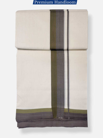 Kerala Premium Balaramapuram Handloom Dhoti/Mundu for Men