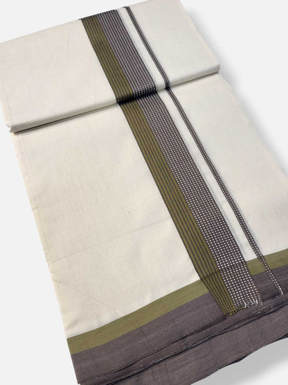 Kerala Premium Balaramapuram Handloom Dhoti/Mundu for Men