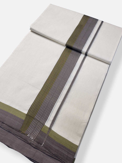 Kerala Premium Balaramapuram Handloom Dhoti/Mundu for Men