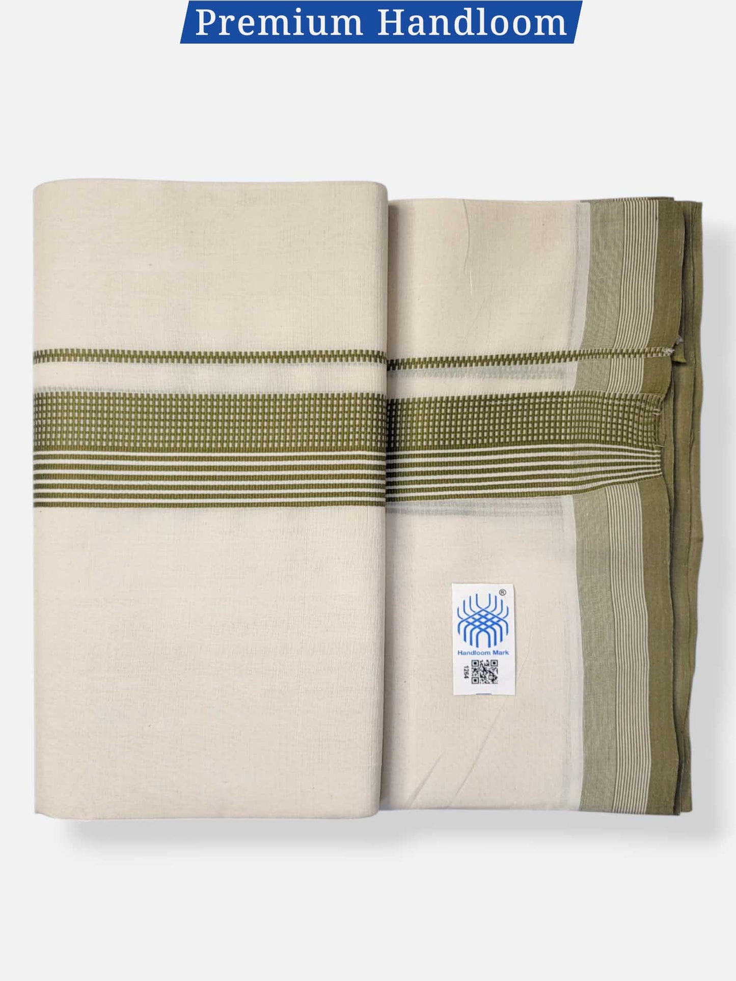 Kerala Premium Balaramapuram Handloom Dhoti/Mundu for Men