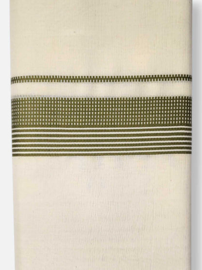 Kerala Premium Balaramapuram Handloom Dhoti/Mundu for Men