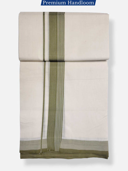 Kerala Premium Balaramapuram Handloom Dhoti/Mundu for Men