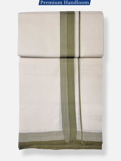 Kerala Premium Balaramapuram Handloom Dhoti/Mundu for Men